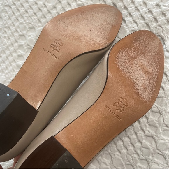 Salvatore Ferragamo ‘Made in Italy’ Leather Block Heels - Picture 10 of 11